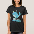 Zoek naar walvis dames tshirts Citaat
