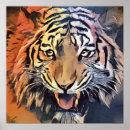 Zoek naar tijger portret posters Safari
