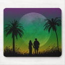 Zoek naar palm tree muismatten Zonsondergang