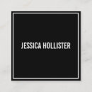 Zoek naar zwart wit design visitekaartjes Voor haar