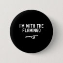 Zoek naar grappige flamingo buttons Kerstmis
