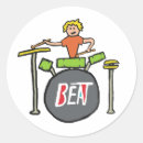 Zoek naar trommel stickers Drumstel