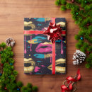 Zoek naar druppels cadeaupapier Illustratie
