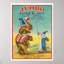 Zoek naar vintage circus kunst Illustratie