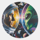 Zoek naar buitenaards stickers Astronaut