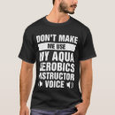 Zoek naar aerobics tshirts Aërobe