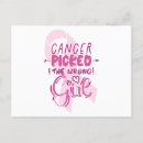 Zoek naar kanker briefkaarten Roze