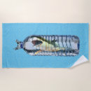 Zoek naar roofdier strandlakens Blauw