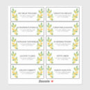 Zoek naar citroen fruit stickers Bruid