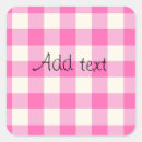 Zoek naar vintage patroon stickers Gingham