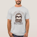 Zoek naar luiaard heren tshirts Bed
