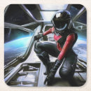 Zoek naar science fiction onderzetters Fantasie