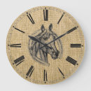 Zoek naar hoefijzer klokken Cowboy