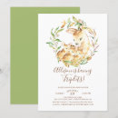 Zoek naar triplet baby uitnodigingen Bos