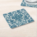 Zoek naar vintage vogels onderzetters Blauw
