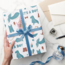 Zoek naar dieren baby cadeaupapier Patroon