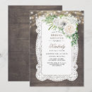 Zoek naar vintage floral wedding uitnodigingen Rustisch