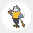 Zoek naar honkbalknuppel stickers Baseball bat