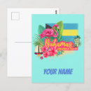 Zoek naar vintage flamingo briefkaarten Retro