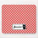 Zoek naar rode stippen muismatten Patroon