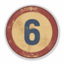 Zoek naar nummer 6 stickers Sport
