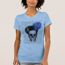 Zoek naar blauwe schedel tshirts Skelet