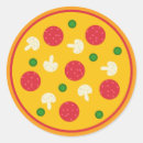 Zoek naar grappige pizza stickers Nieuwigheid