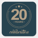Zoek naar verjaardag 20 jaar stickers 20 jarig jubileum