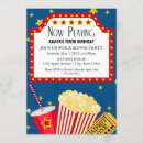 Zoek naar filmpartij uitnodigingen Filmkaartje