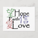 Zoek naar chinese symbolen briefkaarten Liefde