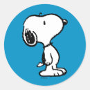 Zoek naar cartoon hond stickers Charlie brown