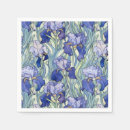 Zoek naar iris servetten Blauw