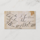 Zoek naar nostalgie visitekaartjes Antiek