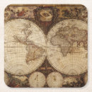 Zoek naar kaart onderzetters Wereld