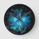 Zoek naar blauwe vlinders kunst Bloem