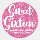 Zoek naar glitter stickers Sweet 16