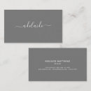 Zoek naar typografie visitekaartjes Salon