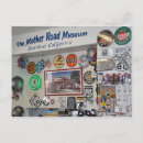 Zoek naar moeder weg briefkaarten Route 66