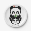 Zoek naar panda papieren bordjes Kawaii