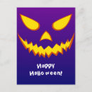 Zoek naar pompoen gezicht briefkaarten Trick or treat