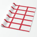 Zoek naar lijnen cadeaupapier Rood