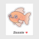 Zoek naar goudvis stickers Schattig