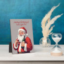 Zoek naar grappige kerstman fotoplaat Kerstmis