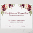 Zoek naar certificaat Certificaat van voltooiing