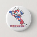 Zoek naar schild buttons Superheld