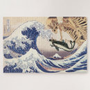 Zoek naar golf puzzels Katsushika hokusai