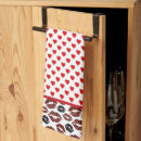 Zoek naar lippen keuken handdoeken Rood