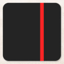 Zoek naar dunne onderzetters Brandweerman