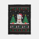 Zoek naar westie dekens Santa claus