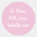 Zoek naar liefde stickers Typografie